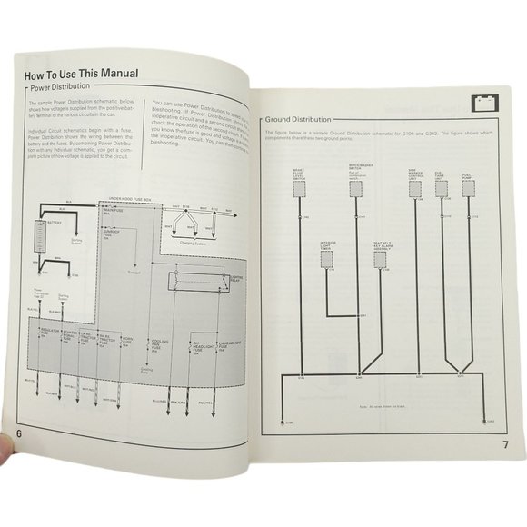 1983 Honda Prelude Electrical Troubleshooting Manual Automotive Service - Picture 10 of 13